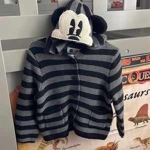 Baby gap Disney Mickey Mouse hoodie nwt size 18-24
